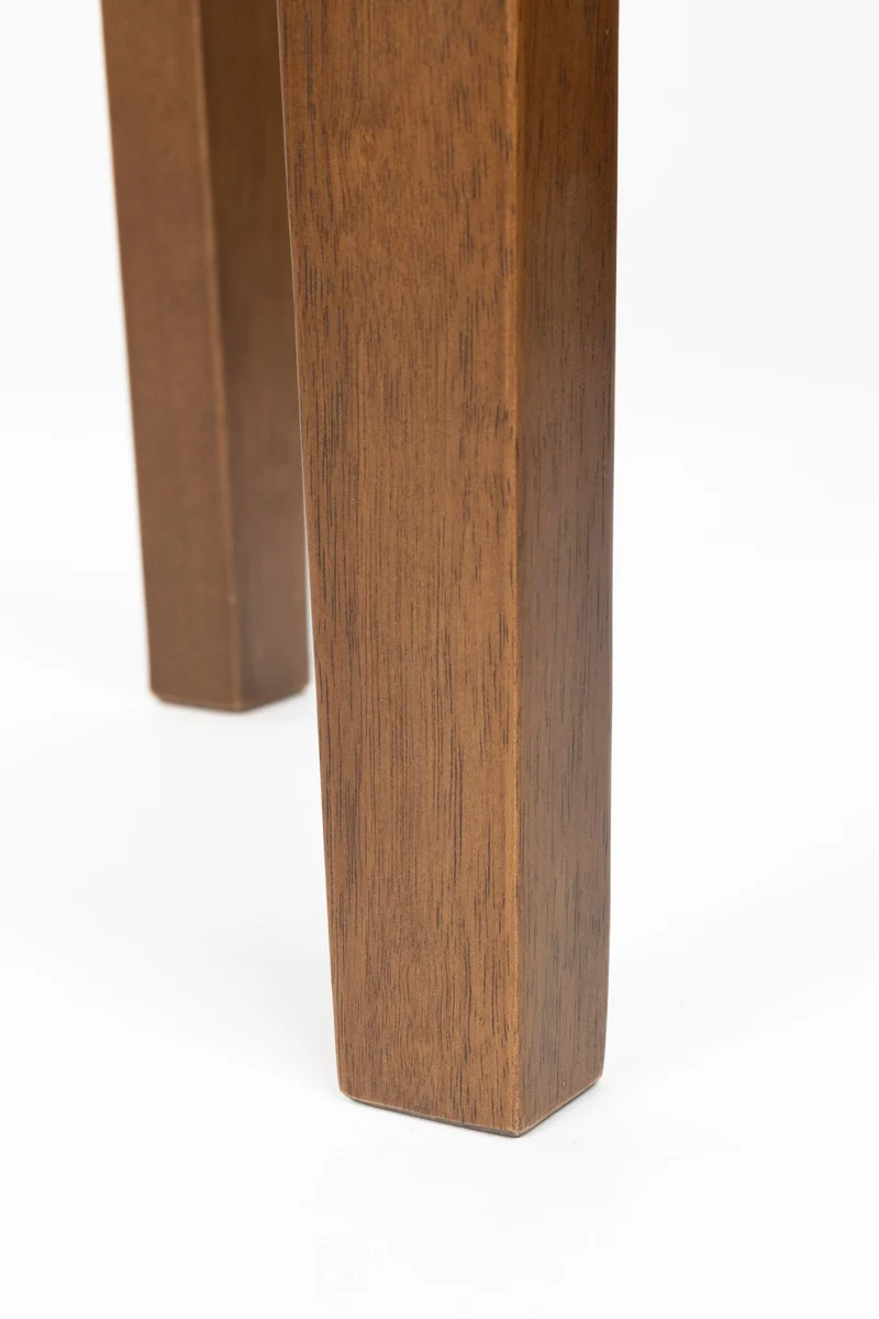 Dutchbone Konsolentisch Savone – Braun, Gummibaumholz, 120 × 80 cm