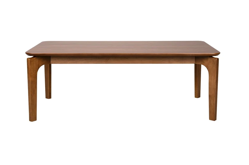 Dutchbone Couchtisch Savone – Braun, Gummibaumholz, 120 × 60 × 40 cm