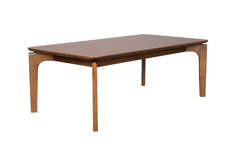 Dutchbone Couchtisch Savone – Braun, Gummibaumholz, 120 × 60 × 40 cm
