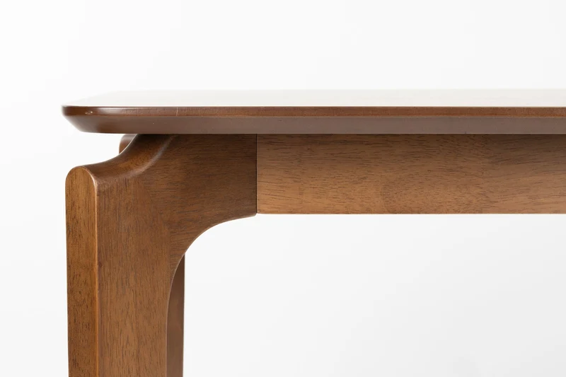 Dutchbone Couchtisch Savone – Braun, Gummibaumholz, 120 × 60 × 40 cm