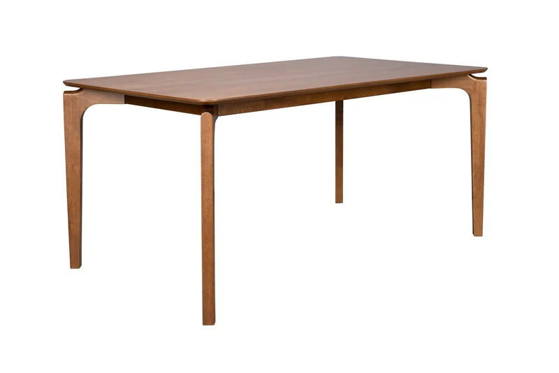 Dutchbone Esstisch Savone – Braun, Gummibaumholz, 160 × 90 × 75 cm