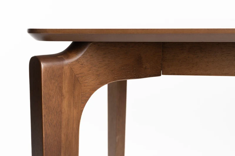 Dutchbone Esstisch Savone – Braun, Gummibaumholz, 160 × 90 × 75 cm