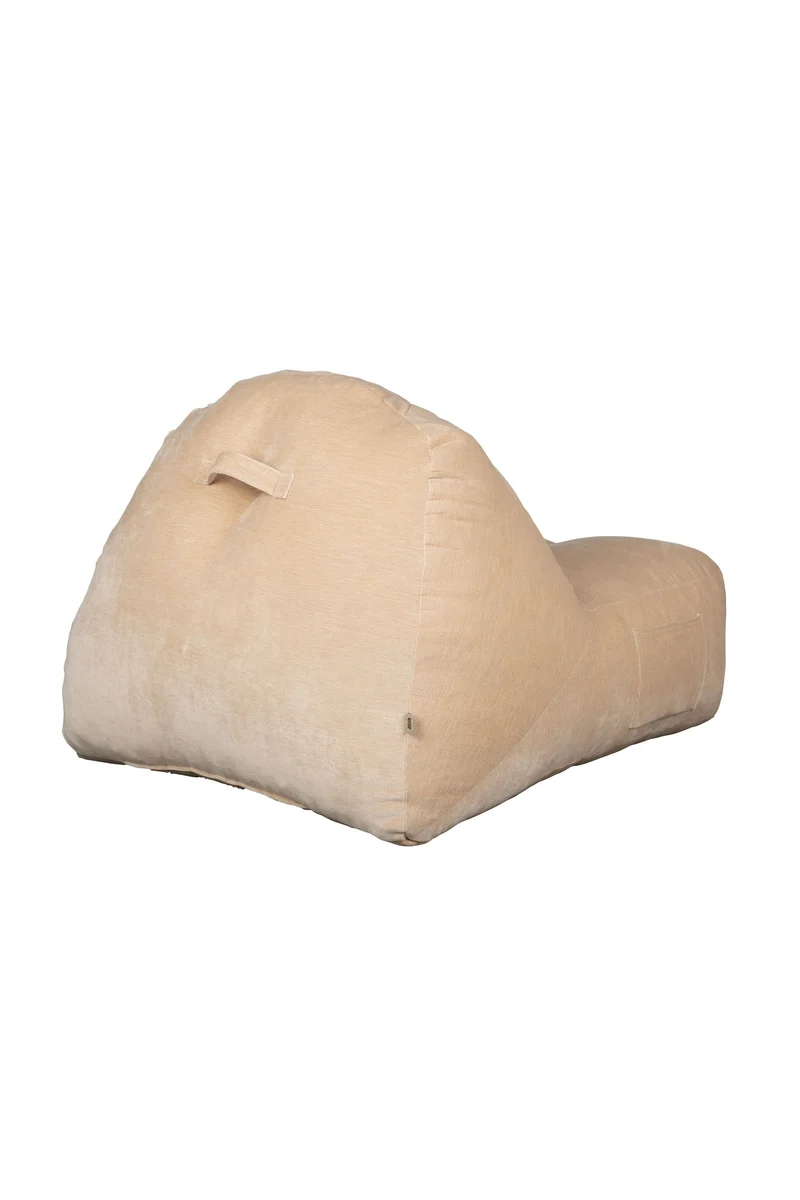 Dutchbone Loungesessel Tombag – Beige, Polyester, 99 × 78 cm