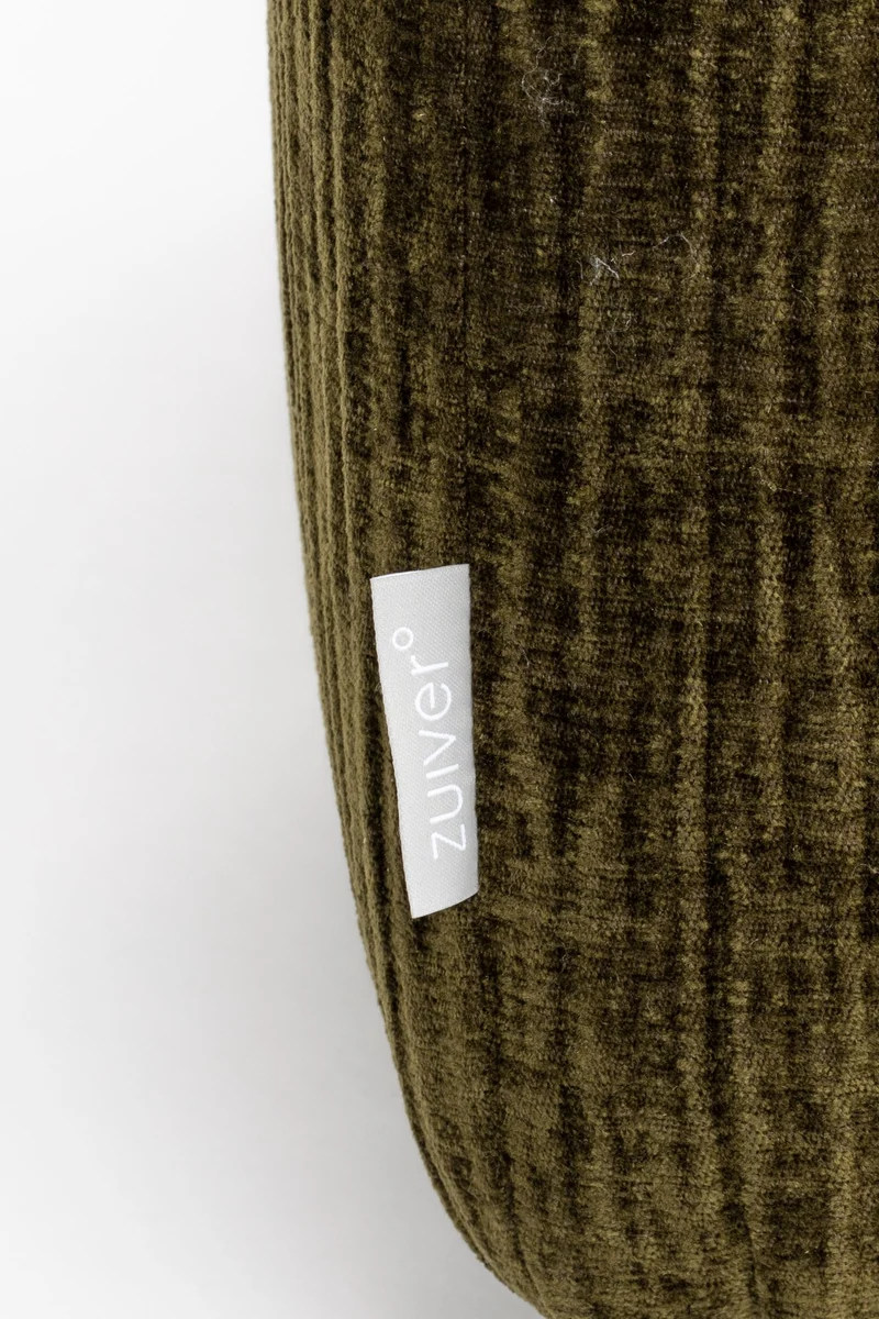 Zuiver Sofa-Element Hunter Pie Pouf Right Forest – Beige, Stoff, 100 × 60 × 38 cm