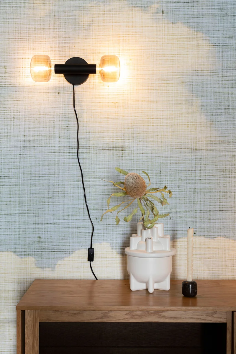 Zuiver Leuchtmittel Bulb Hazy Wide – Rauchgrau, Glas, 12 × 12 × 14 cm