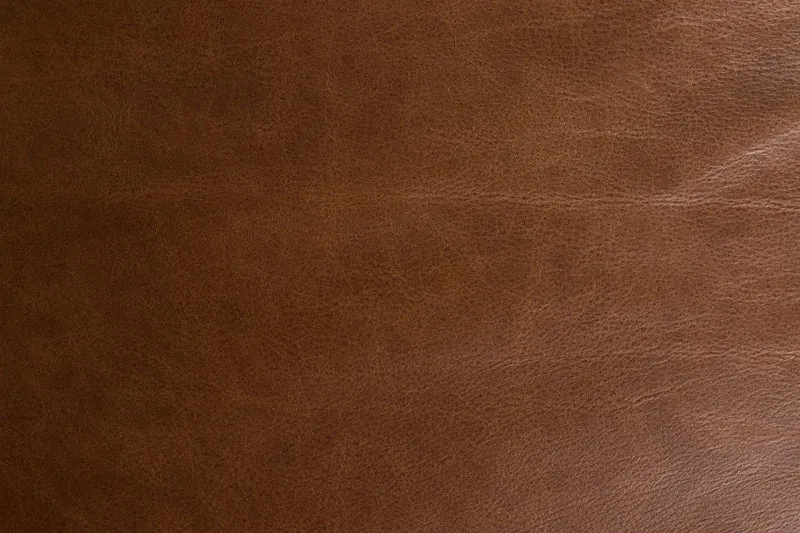 Dutchbone Sofa Douglas Wax Leather Chocolate – Dark brown, 102,5 × 214 × 78 cm