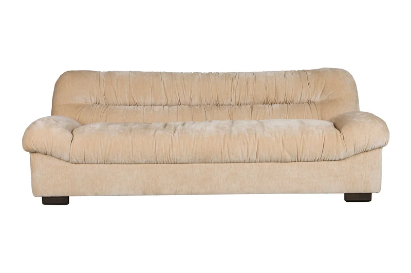 Dutchbone Sofa Douglas – Beige, 102,5 × 214 × 78 cm