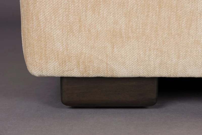 Dutchbone Sofa Douglas – Beige, 102,5 × 214 × 78 cm