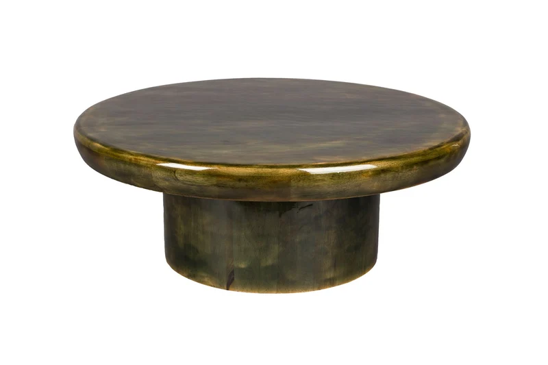 Dutchbone Couchtisch Mush 60 – Braun, Mangoholz, 60 × 60 × 35 cm