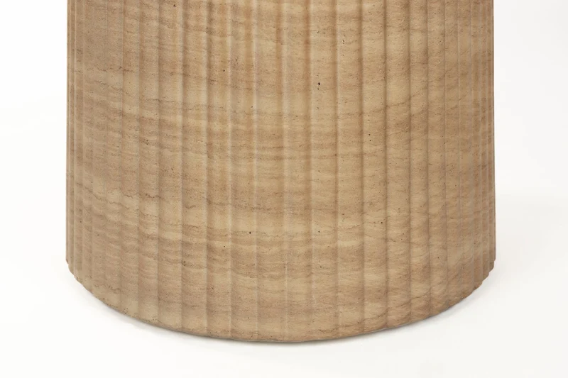 Dutchbone Esstisch Brison – Natur, Beton, 90 × 90 × 75,5 cm