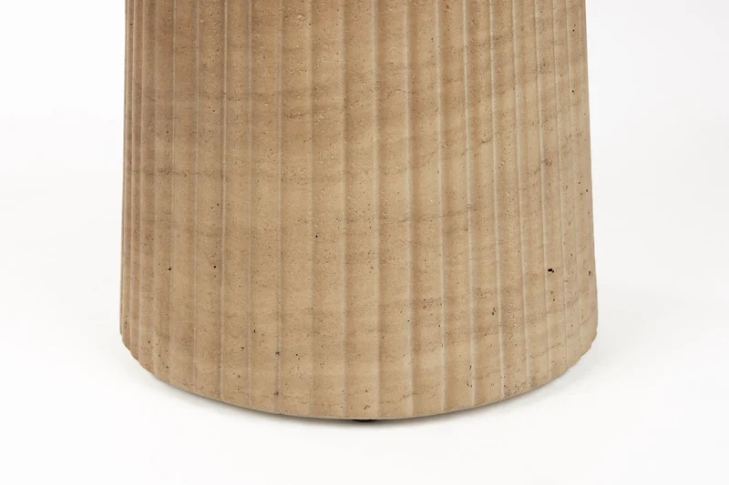 Dutchbone Hocker Brison – Natur, Beton, 35,8 × 35,8 × 45,7 cm