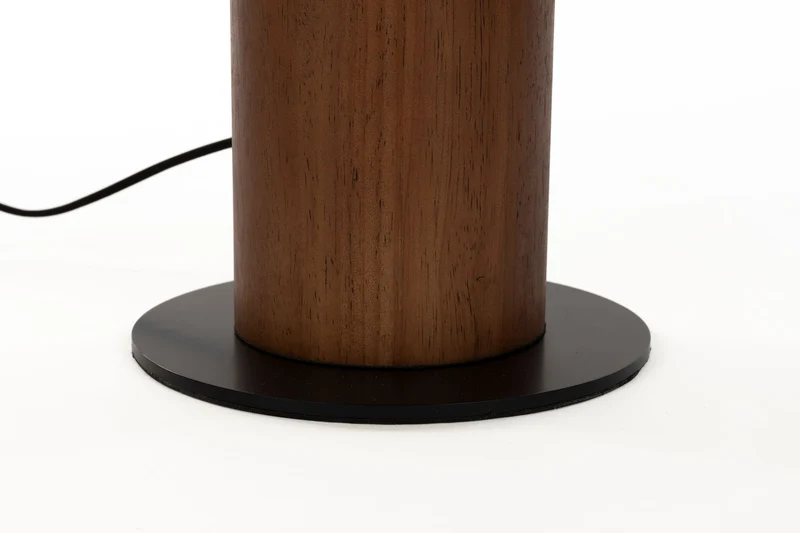 Dutchbone Stehleuchte Beam – Beige, Massives Eichenholz, 18 × 18 × 150 cm