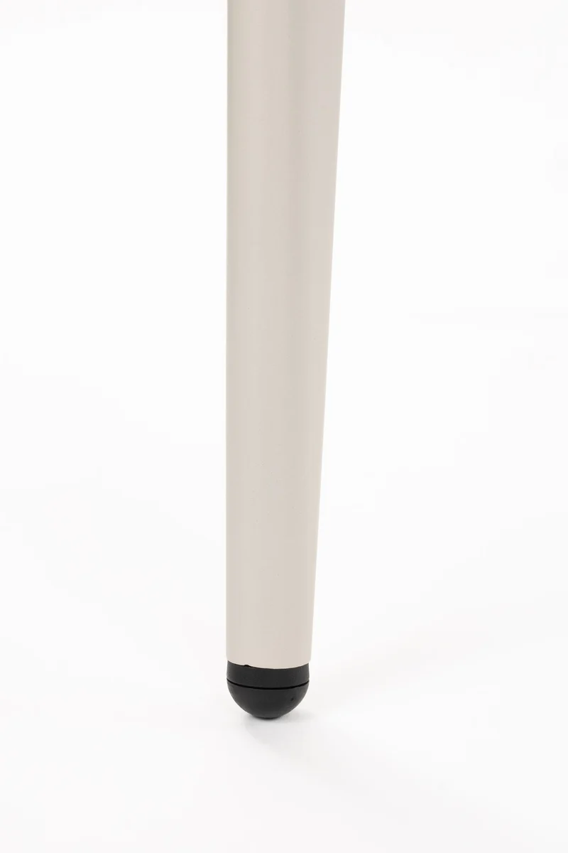 Dutchbone Stuhl Miyo – Beige, Stahl, 55 × 81 cm, 2er-Set