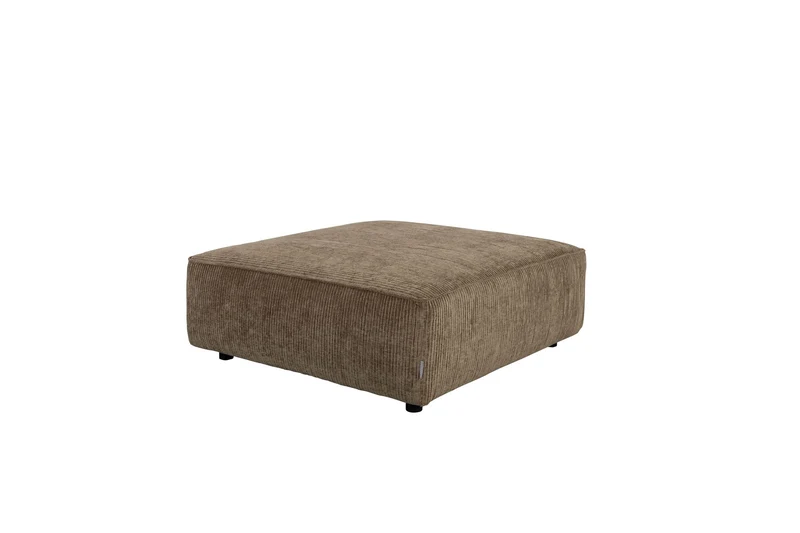 Zuiver Sofa-Element Hunter 1,5-Sitzer No Back – Moos, Stoff, 100 × 99 × 38 cm