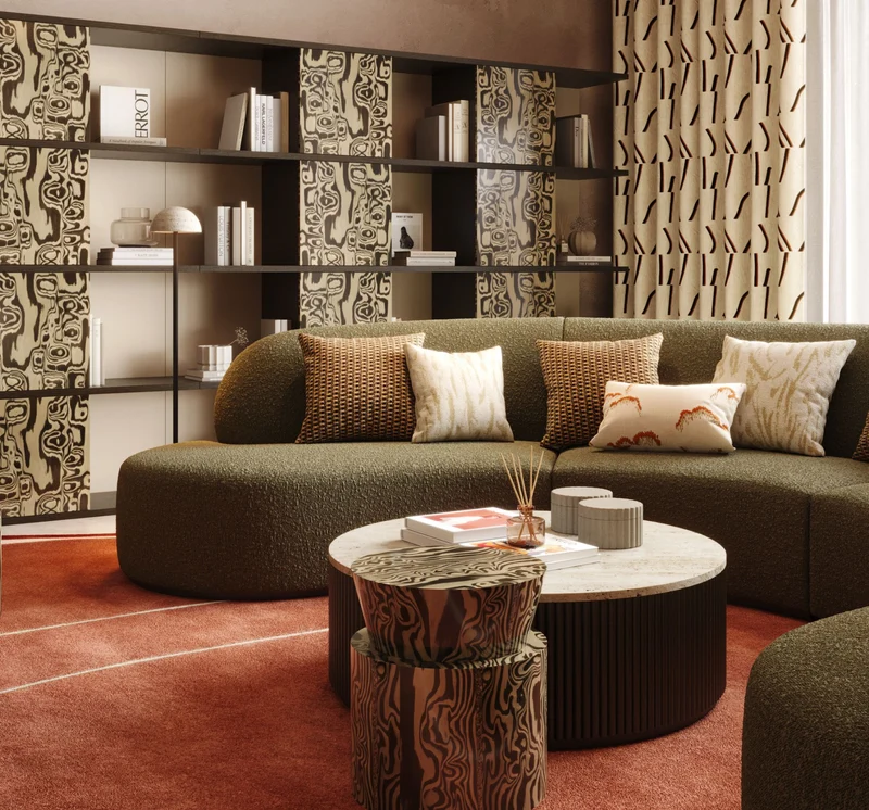 Stylish Club Cotton Sofa