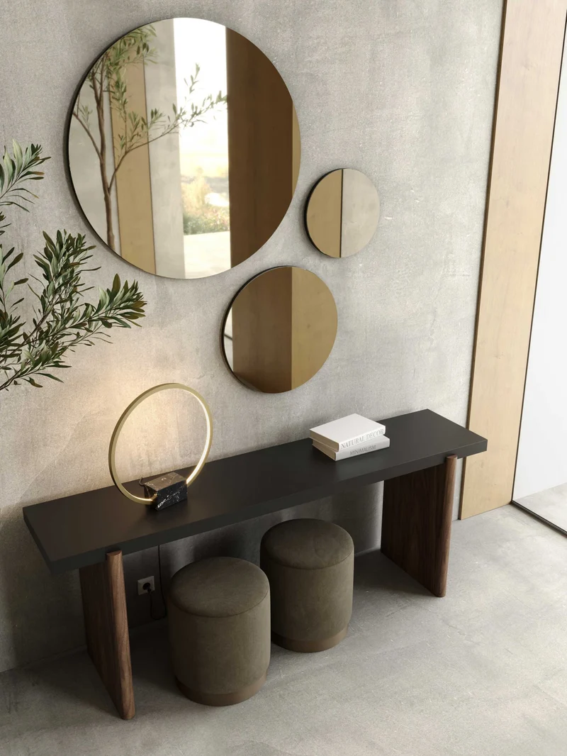Stylish Club Circle (small) Spiegel