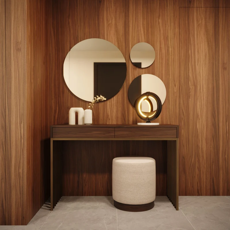 Stylish Club Circle (small) Spiegel
