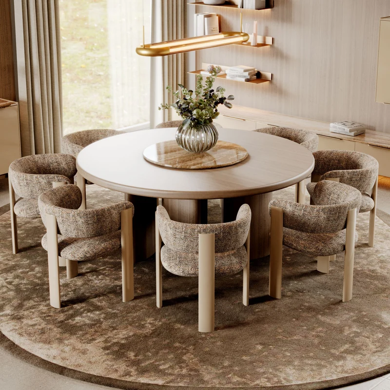 Stylish Club Dolomites Round Esstisch