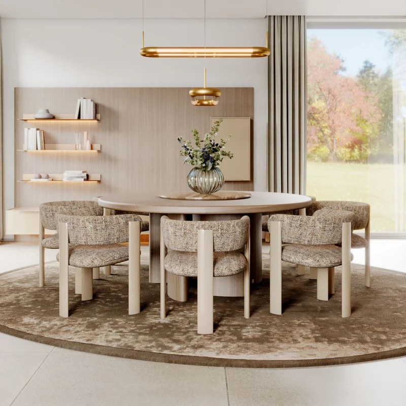 Stylish Club Dolomites Round Esstisch