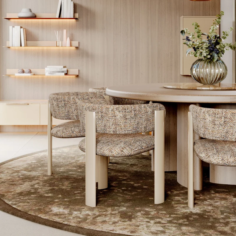 Stylish Club Dolomites Round Esstisch