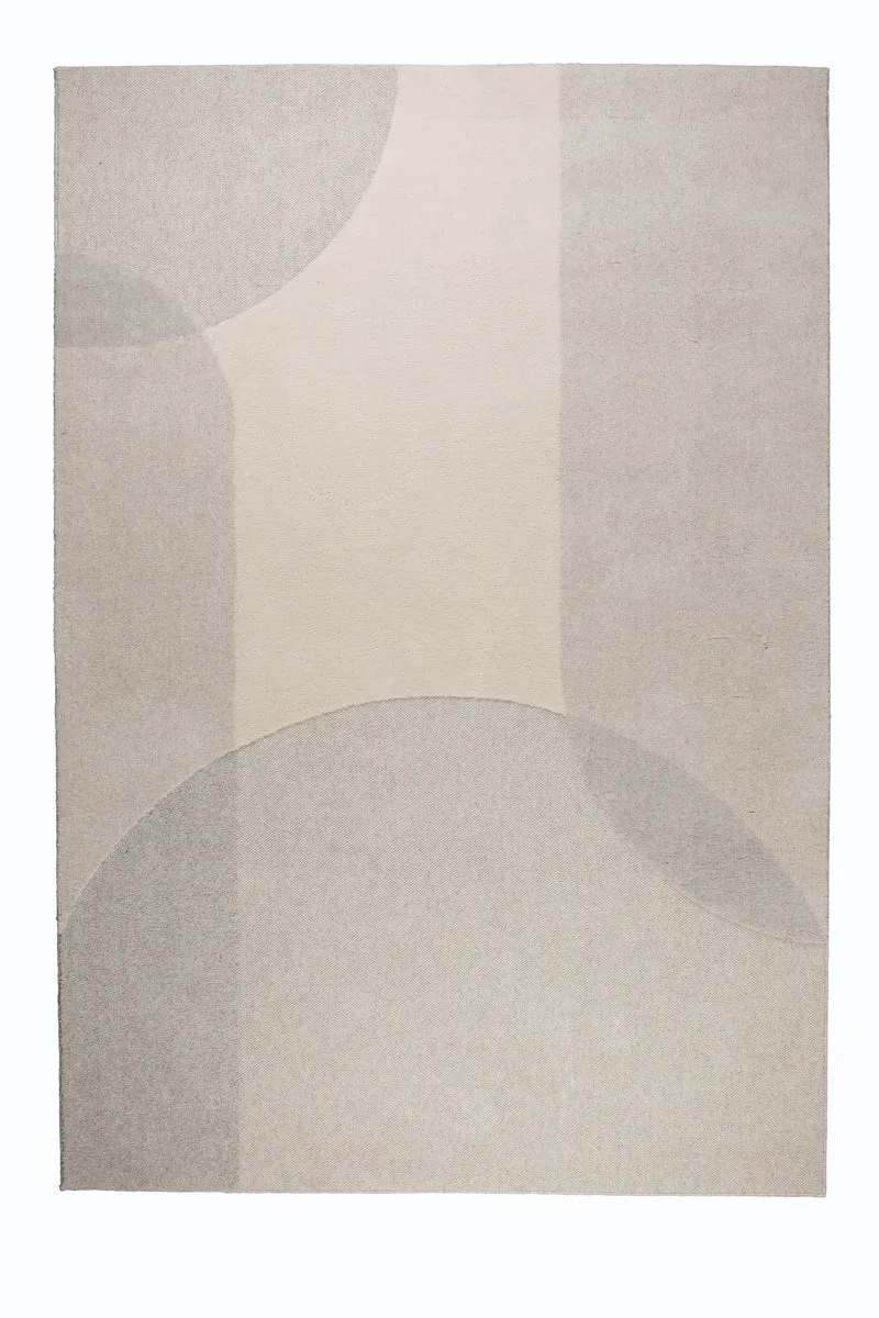Zuiver Teppich Dream 160 × 230 cm Natural – Grau, Wolle