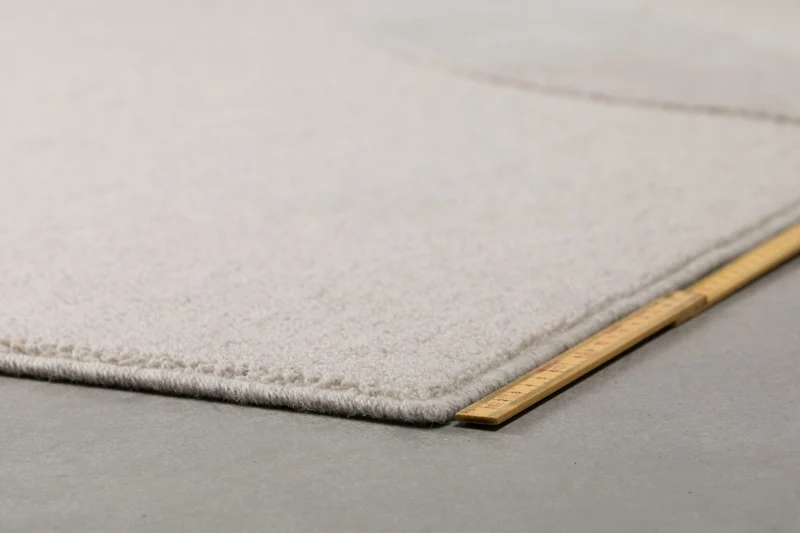 Zuiver Teppich Dream 160 × 230 cm Natural – Grau, Wolle