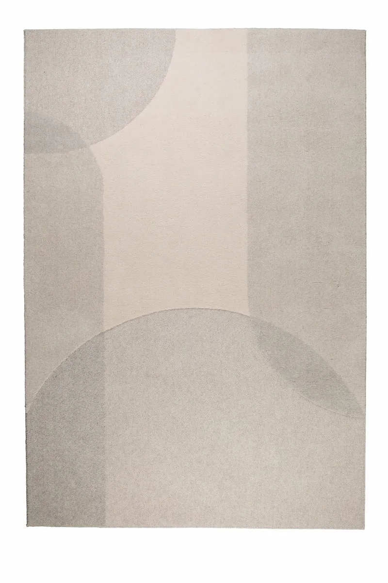 Zuiver Teppich Dream 200 × 300 cm Natural – Grau, Wolle