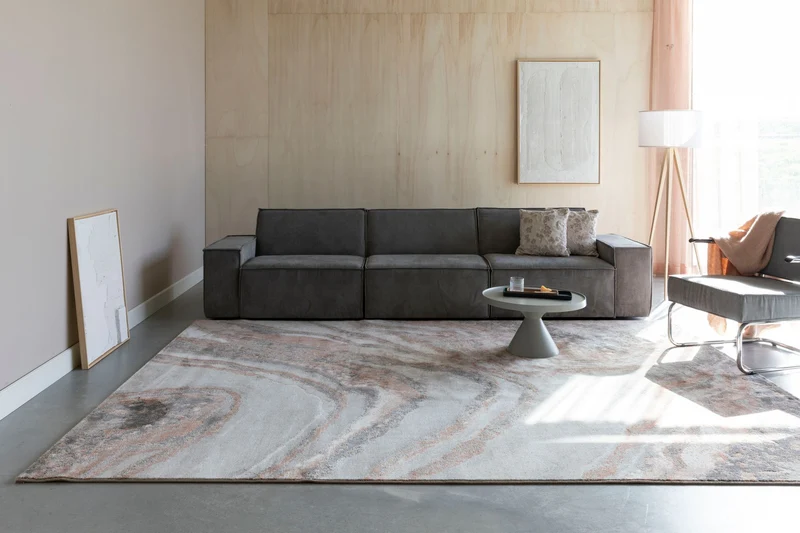 Zuiver Teppich Solar 200 × 290 cm Grey Terra