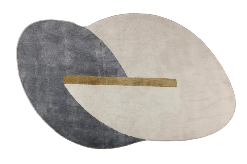 Zuiver Teppich Phila 160 × 257 cm – Blau, Polyester