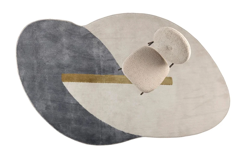 Zuiver Teppich Phila 160 × 257 cm – Blau, Polyester