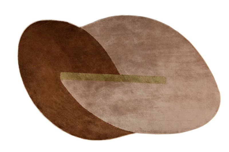 Zuiver Teppich Phila 160 × 257 cm Terra – Braun, Polyester