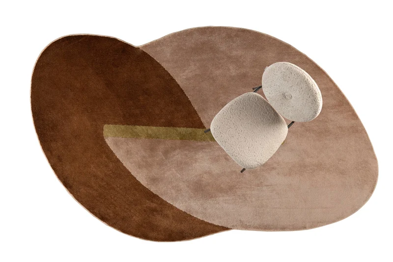 Zuiver Teppich Phila 160 × 257 cm Terra – Braun, Polyester