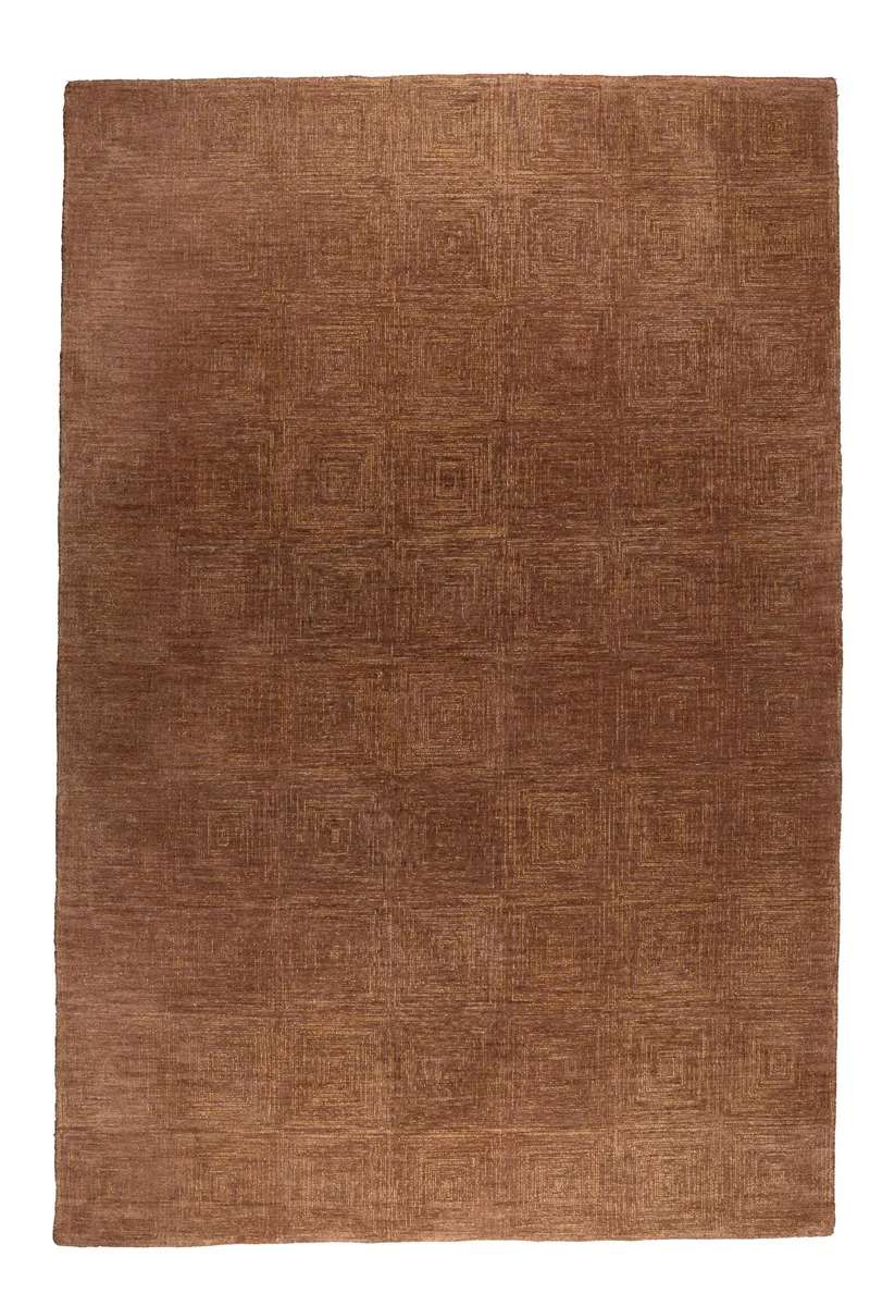Dutchbone Teppich Maryland 200 × 300 cm – Rost, Polyester