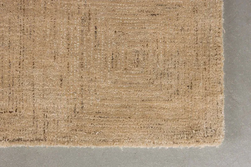 Dutchbone Teppich Maryland 200 × 300 cm – Beige, Polyester