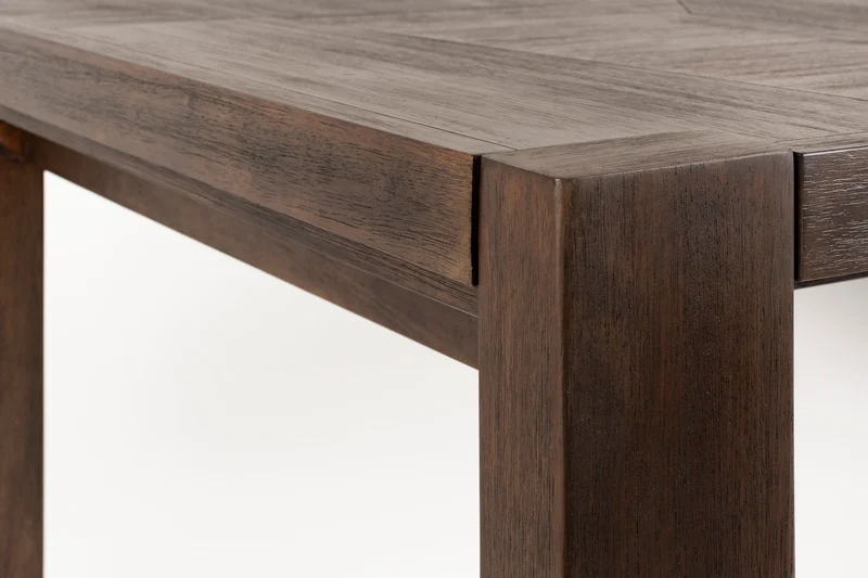 Dutchbone Esstisch Bruneau – Braun, Akazienholz, 180 × 90 × 75 cm