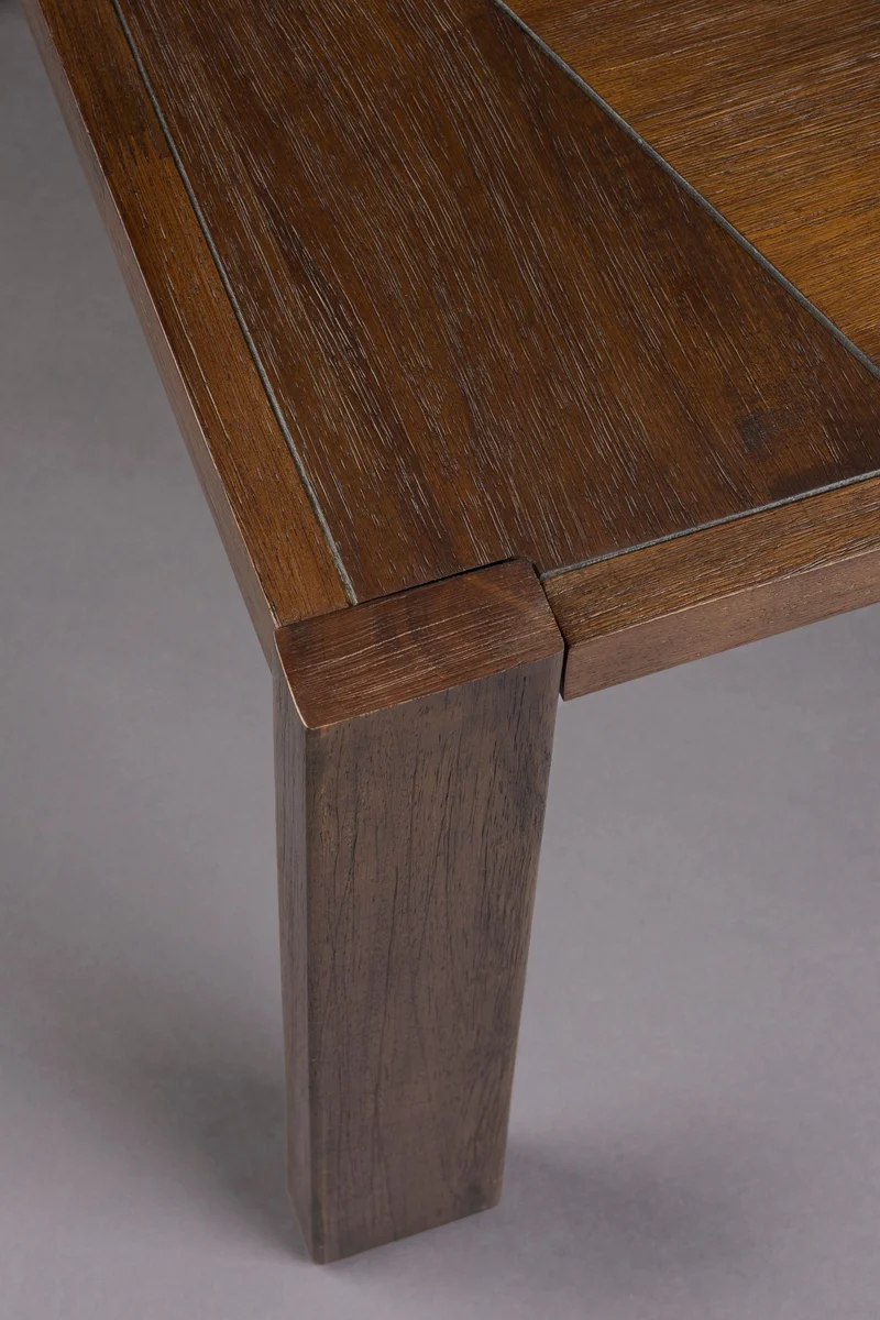 Dutchbone Couchtisch Bruneau – Braun, Akazienholz, 120 × 60 × 40 cm