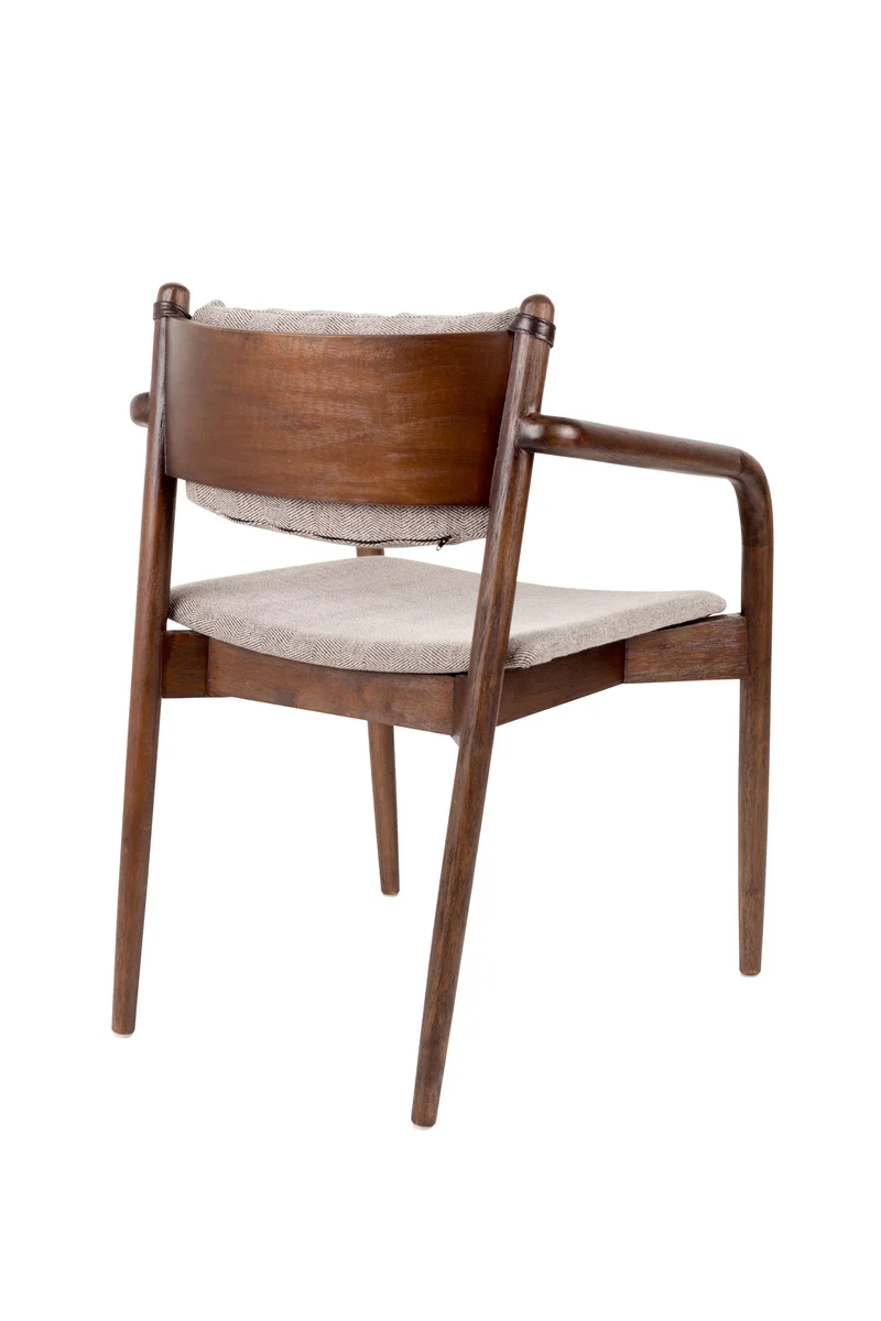 Dutchbone Sessel Torrance – Braun, Stoff, 59 × 55 × 78,5 cm