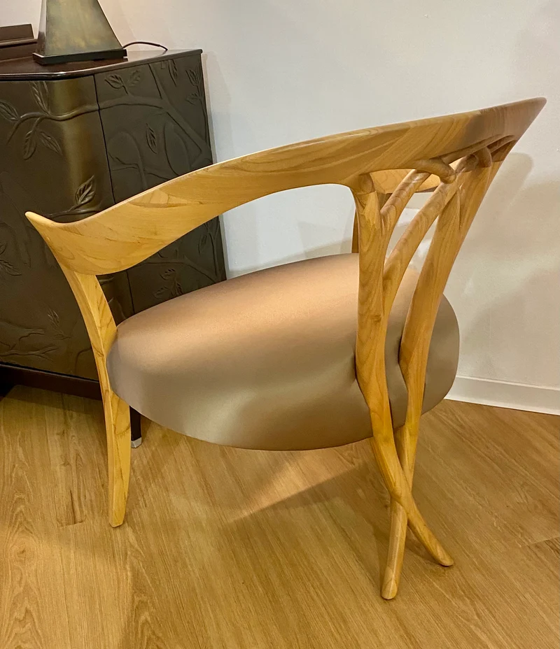 Christopher Guy handgeschnitzter Loungestuhl 60-0416 von Instylior
