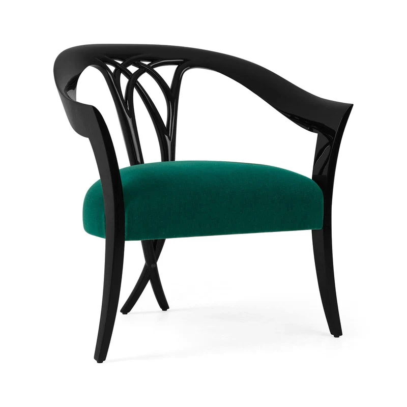 Christopher Guy handgeschnitzter Loungestuhl 60-0416 von Instylior