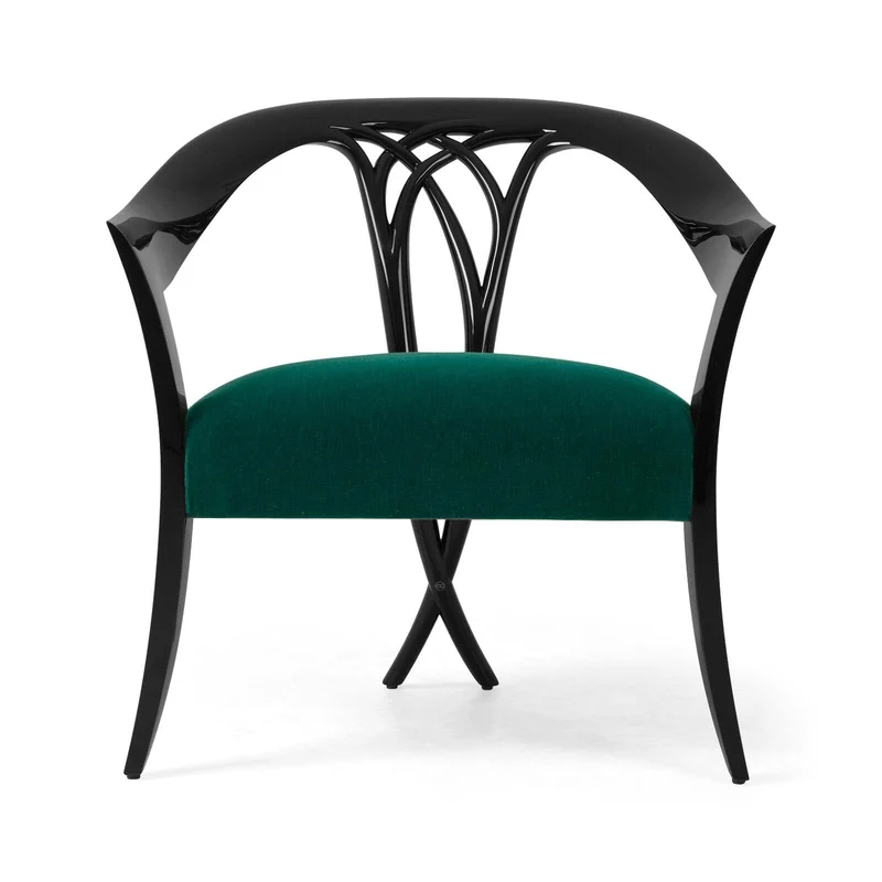 Christopher Guy handgeschnitzter Loungestuhl 60-0416 von Instylior