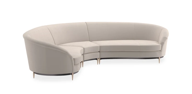 Caracole Three'S Company Modulsofa Links UPH-424-LS1 von instylior