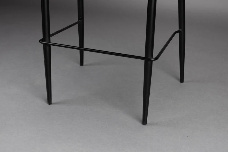 Dutchbone Tresenstuhl Georgia – Lila, Massives Birkenholz, 56 × 54 × 101 cm, 2er-Set