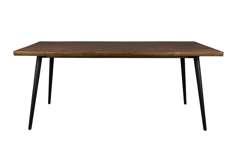 Dutchbone Esstisch Alagon 180 × 90 cm – Schwarz, Holz