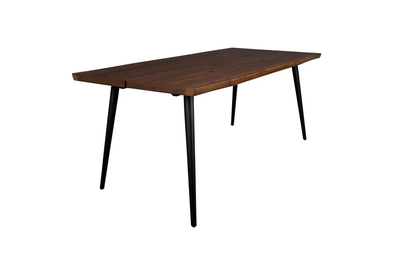 Dutchbone Esstisch Alagon 180 × 90 cm – Schwarz, Holz