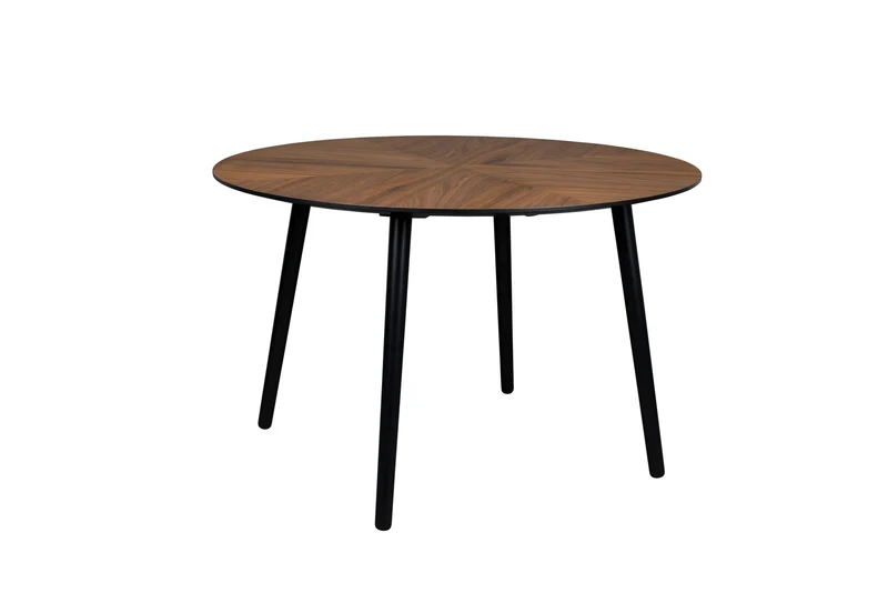 Dutchbone Esstisch Clover 120' – Braun, Holz, 120 × 120 × 75 cm