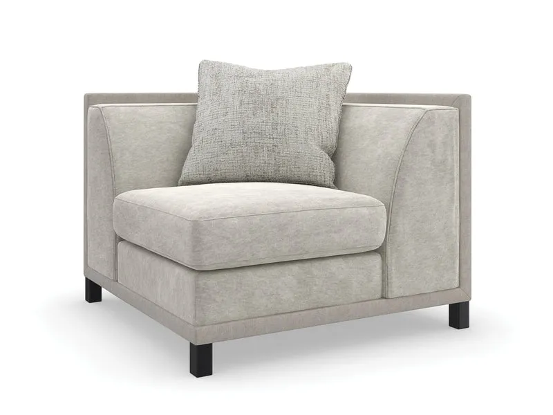 Caracole Tuxedo Modulsofa Eckelement UPH-423-WE1-B von instylior