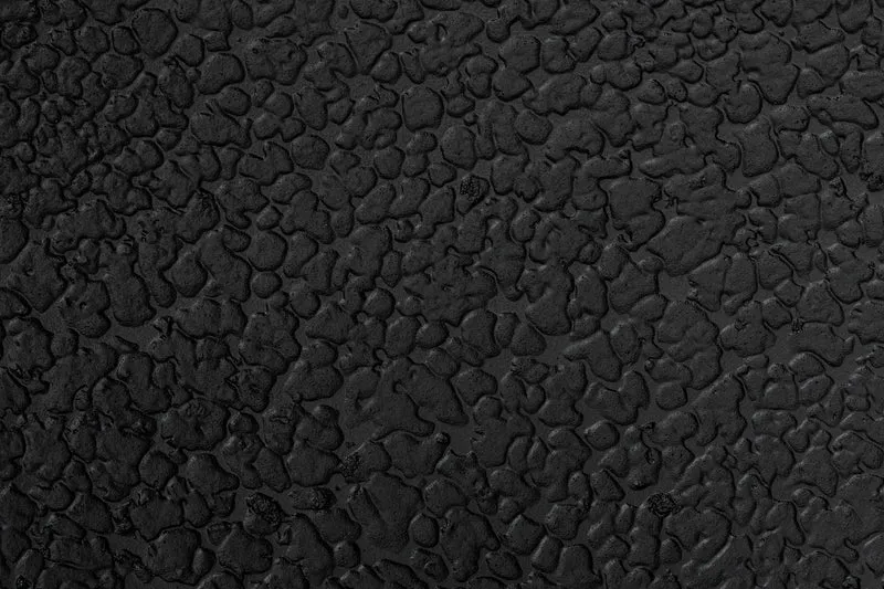 Dutchbone Couchtisch Winston Round – Schwarz, Sperrholz, 70 × 70 × 35,5 cm