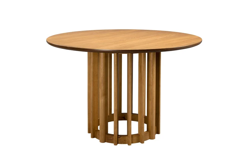 Dutchbone Esstisch Barlet 120' – Eiche, Holz, 120 × 120 × 75 cm