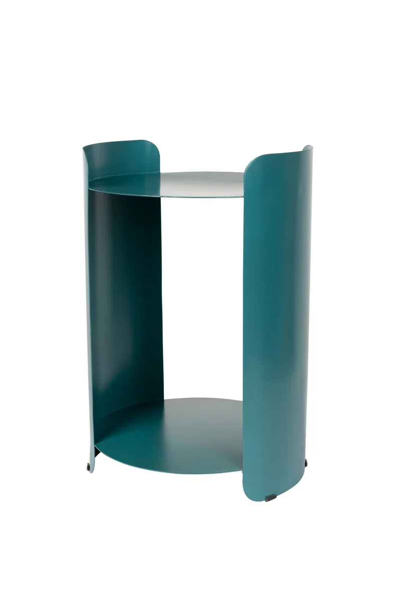 Dutchbone Beistelltisch Navagio – Blau, Metall, 31 × 31 × 46 cm