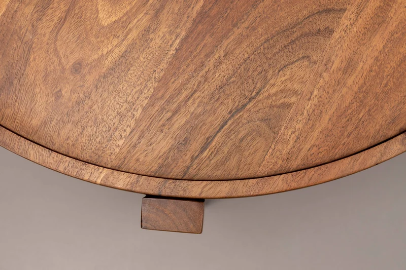 Dutchbone Couchtisch Shane – Braun, Akazienholz, 59 × 59 × 40 cm